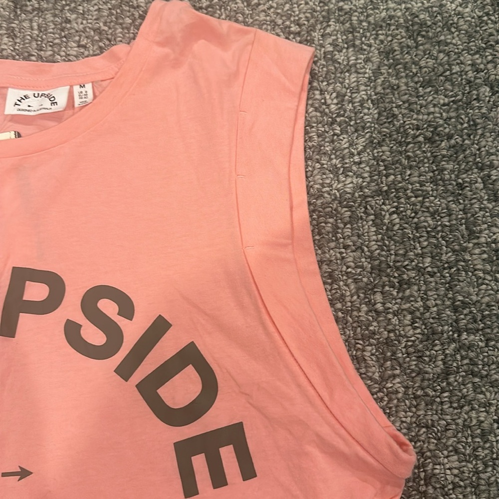 NWT Evereve The Upside Muscle Tank Sz M - Picture 4 of 5